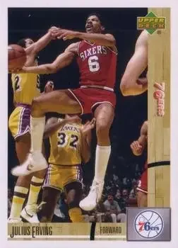 Front of Julius Erving