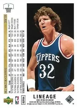 Back of Bill Walton