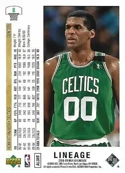 Back of Robert Parish