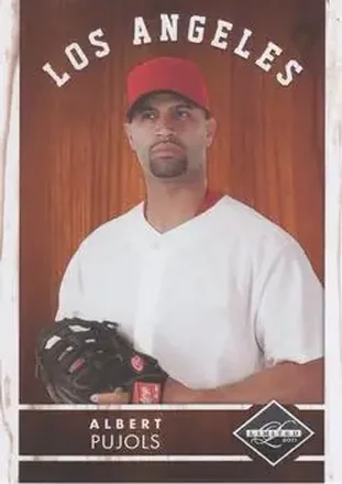 2011 Panini Limited #6 - Albert Pujols - Los Angeles Angels