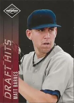 2011 Panini Limited - Draft Hits #6 - Matt Barnes - Boston Red Sox