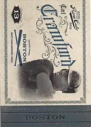 2011 Panini Prime Cuts #6 - Carl Crawford - Boston Red Sox