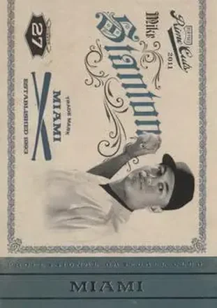 2011 Panini Prime Cuts #36 - Giancarlo Stanton - Miami Marlins