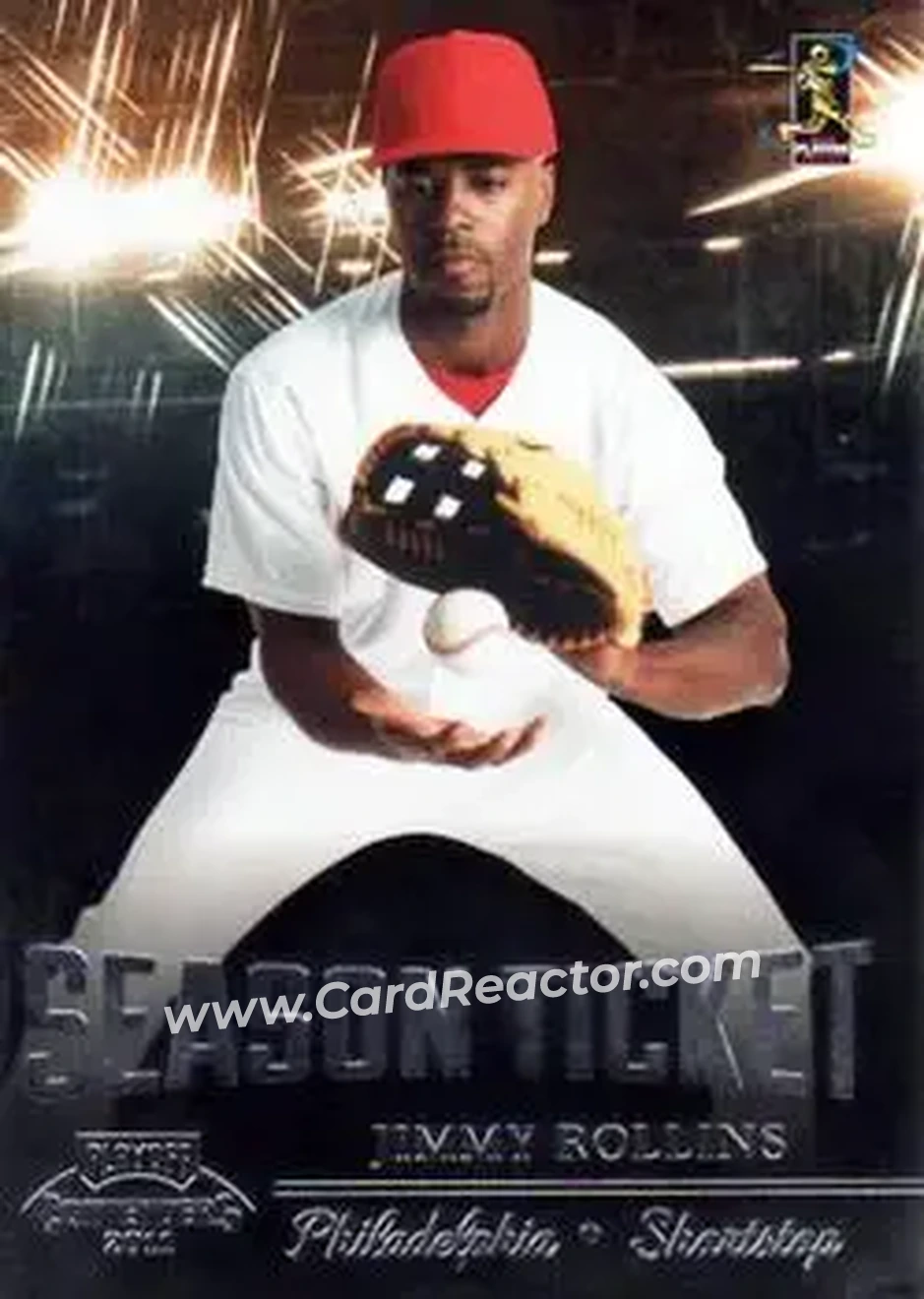 2011 Playoff Contenders #2 - Jimmy Rollins - Philadelphia Phillies - Front 2011 Playoff Contenders #2 - Jimmy Rollins - Philadelphia Phillies - Front