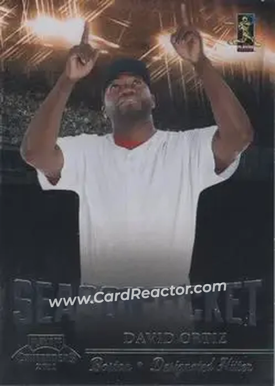2011 Playoff Contenders #3 - David Ortiz - Boston Red Sox - Front