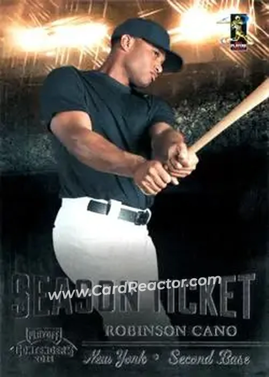 2011 Playoff Contenders #4 - Robinson Cano - New York Yankees - Front