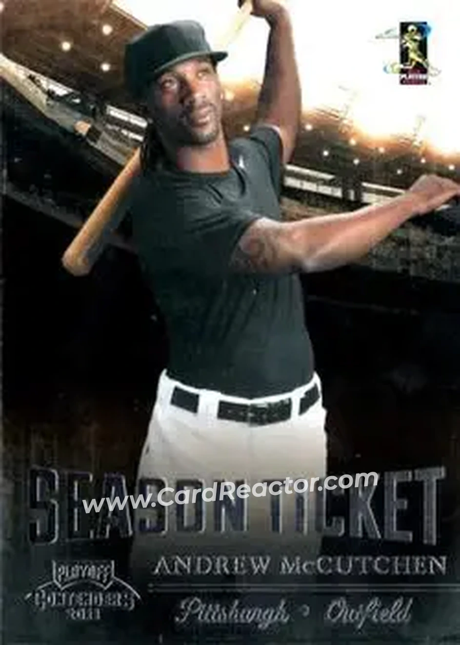 2011 Playoff Contenders #7 - Andrew McCutchen - Pittsburgh Pirates - Front