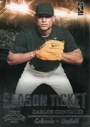 2011 Playoff Contenders #9 - Carlos Gonzalez - Colorado Rockies