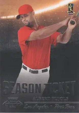2011 Playoff Contenders #12 - Albert Pujols - Los Angeles Angels