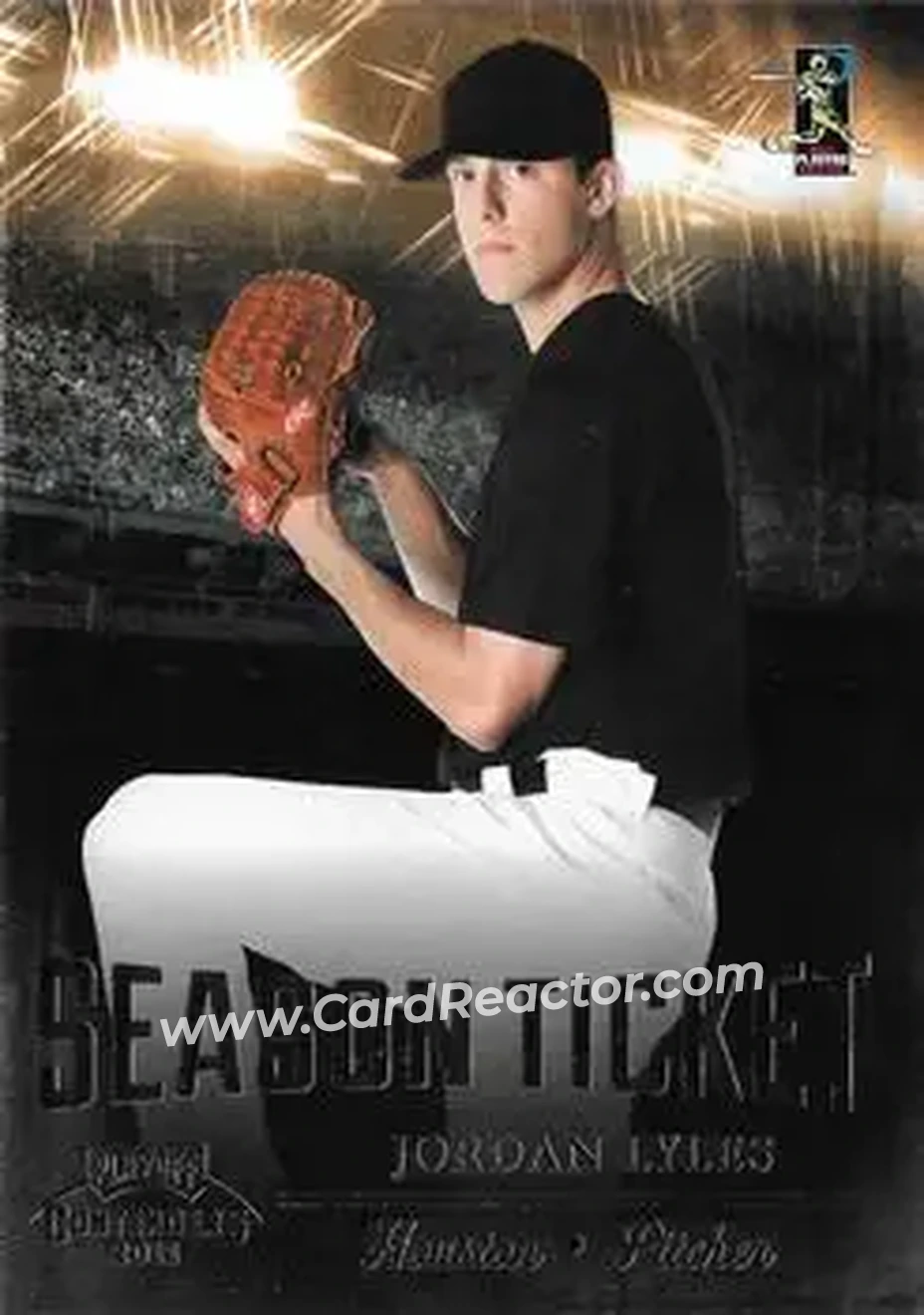 2011 Playoff Contenders #15 - Jordan Lyles - Houston Astros - Front