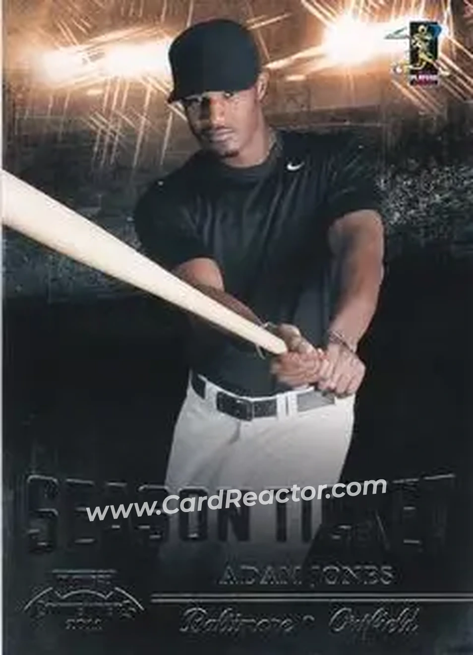 2011 Playoff Contenders #16 - Adam Jones - Baltimore Orioles - Front