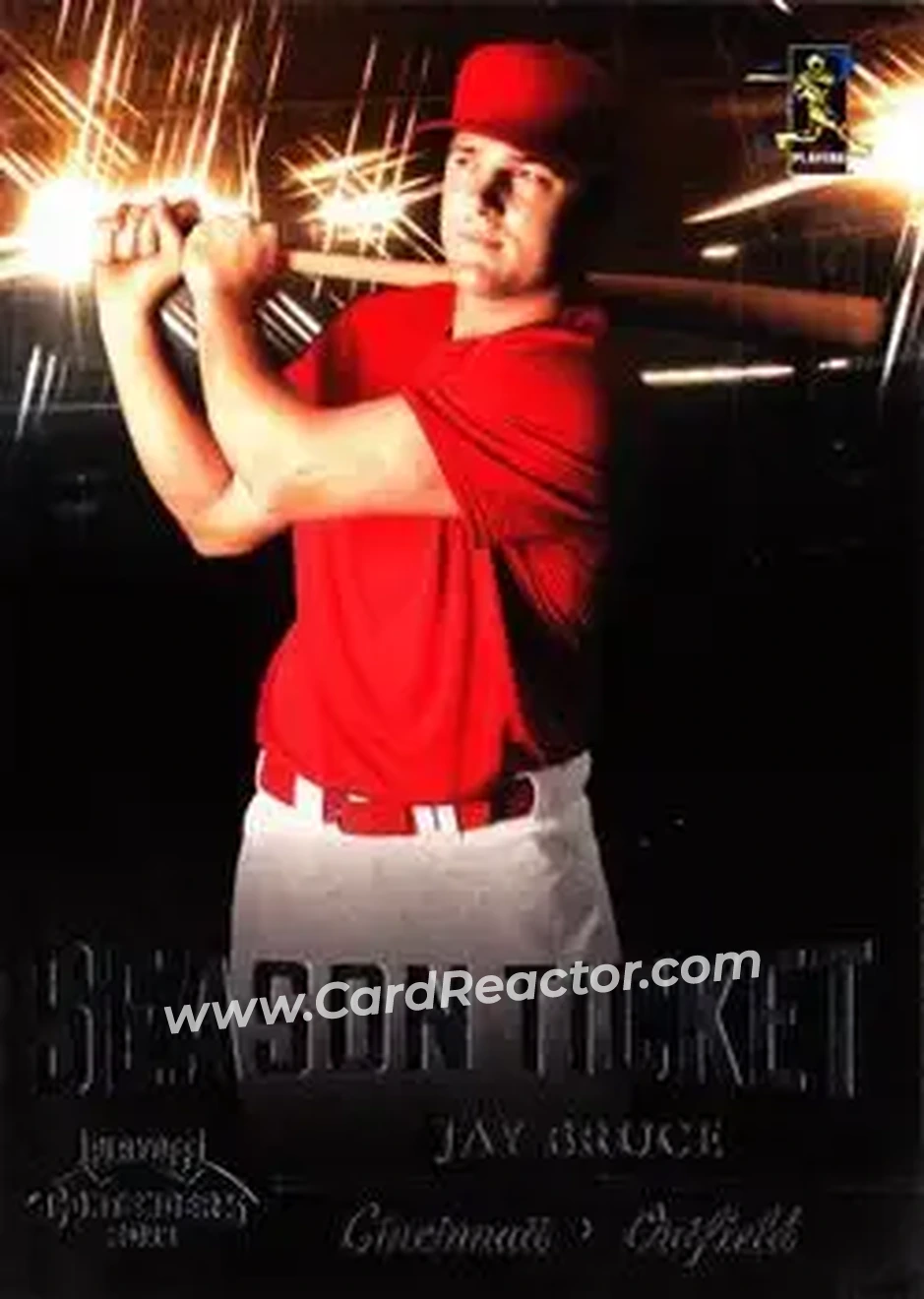 2011 Playoff Contenders #20 - Jay Bruce - Cincinnati Reds - Front