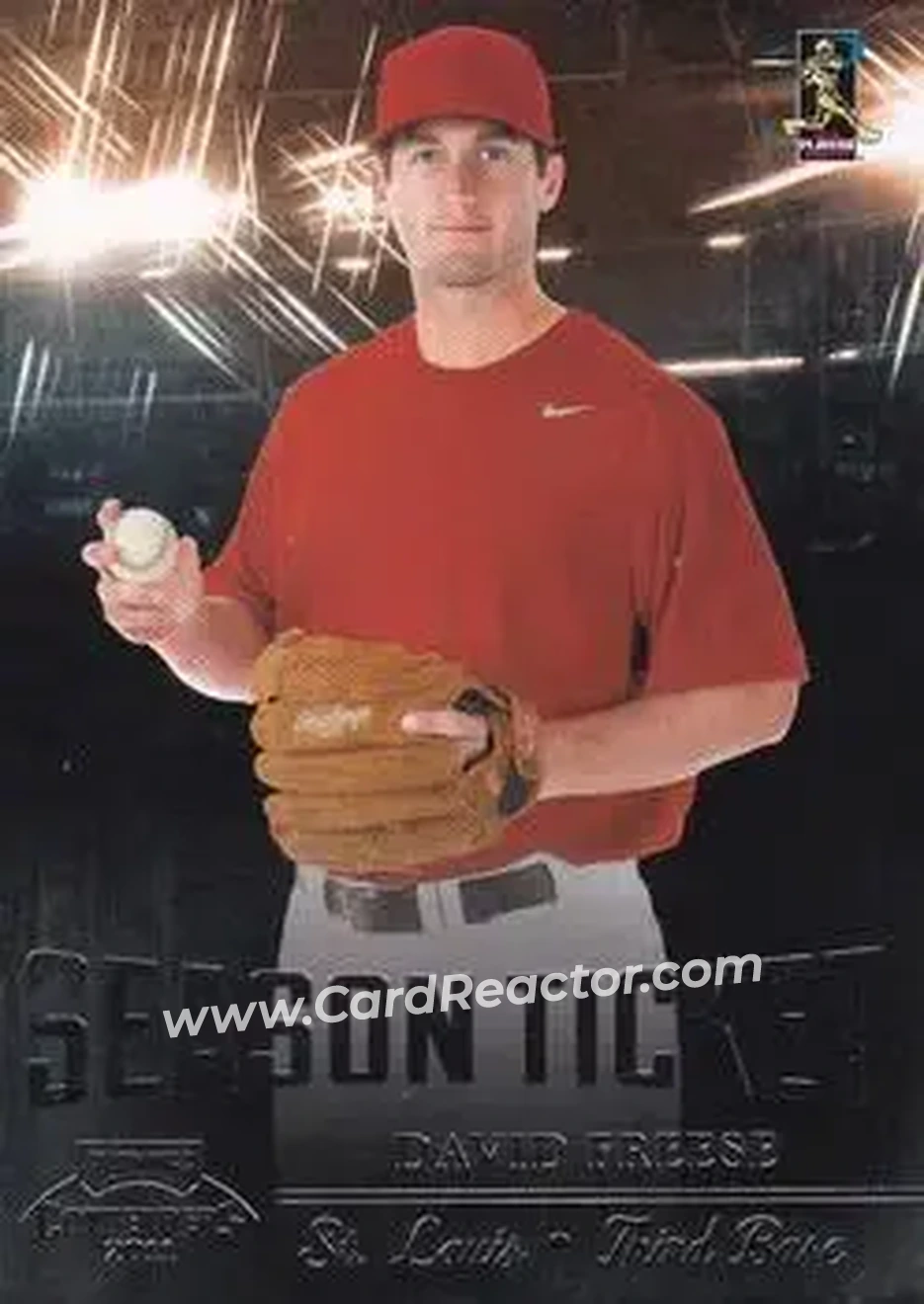 2011 Playoff Contenders #29 - David Freese - St. Louis Cardinals - Front