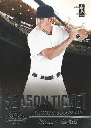 2011 Playoff Contenders #31 - Jacoby Ellsbury - Boston Red Sox