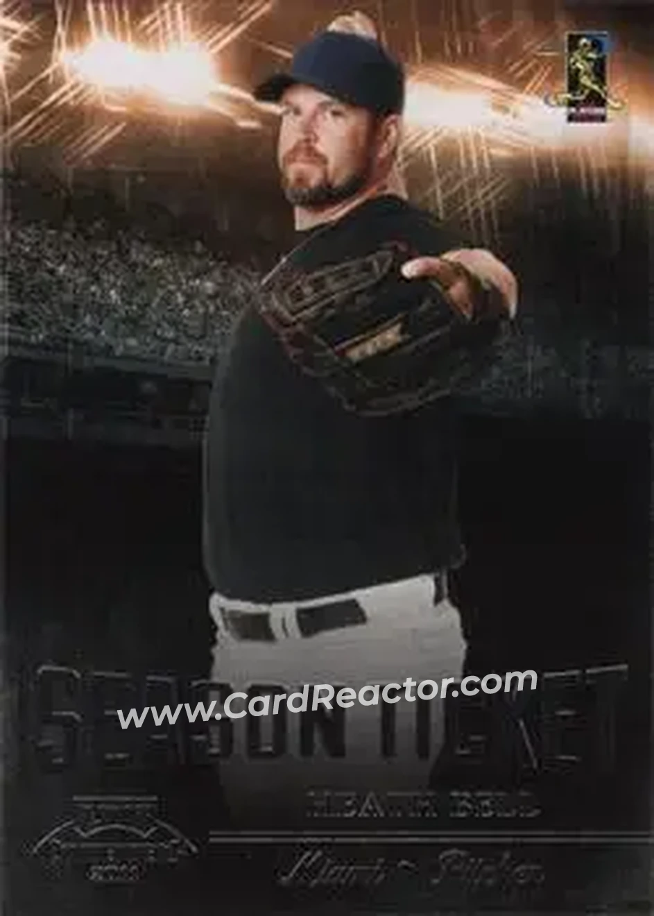 2011 Playoff Contenders #33 - Heath Bell - Miami Marlins - Front
