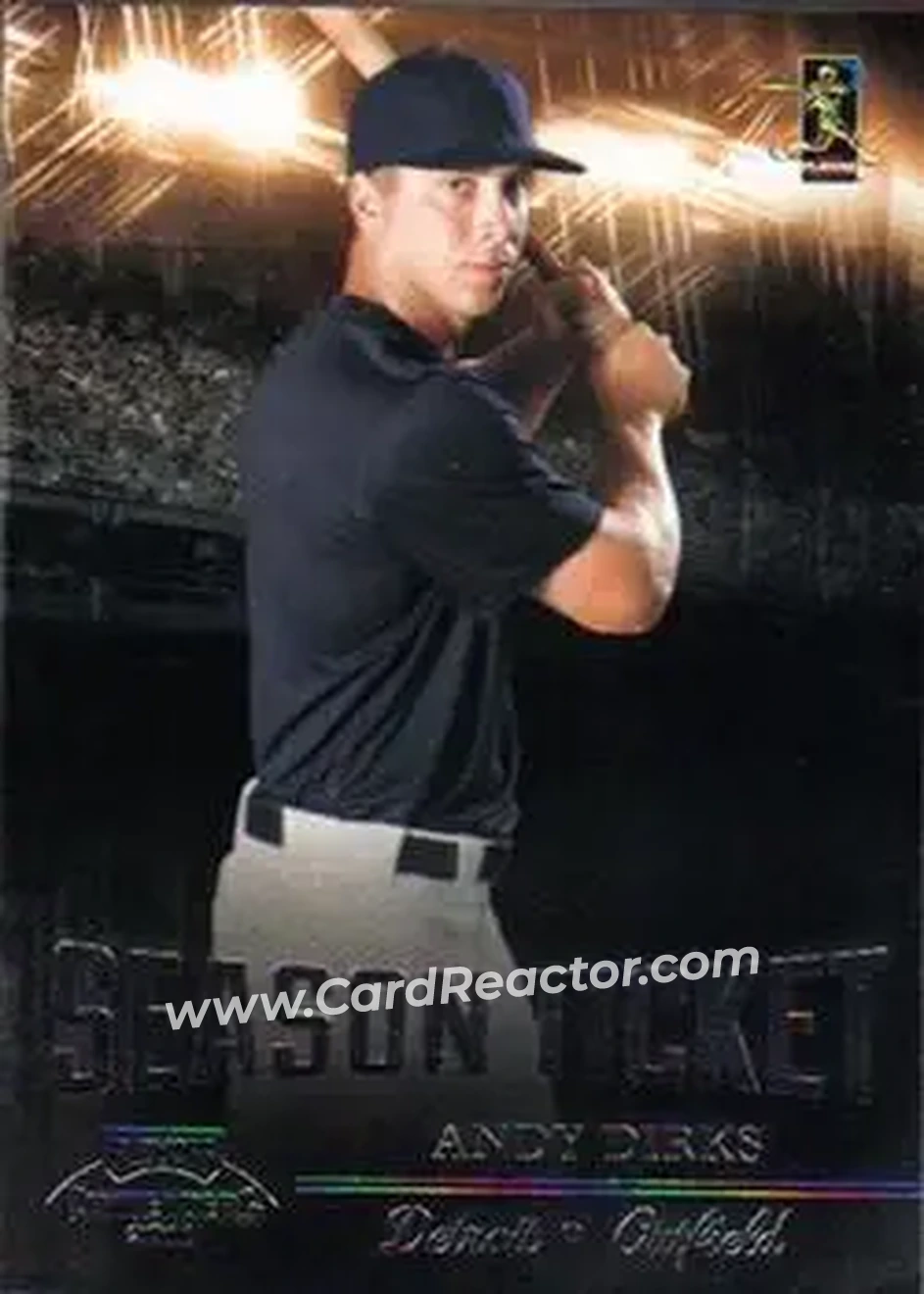 2011 Playoff Contenders #39 - Andy Dirks - Detroit Tigers - Front