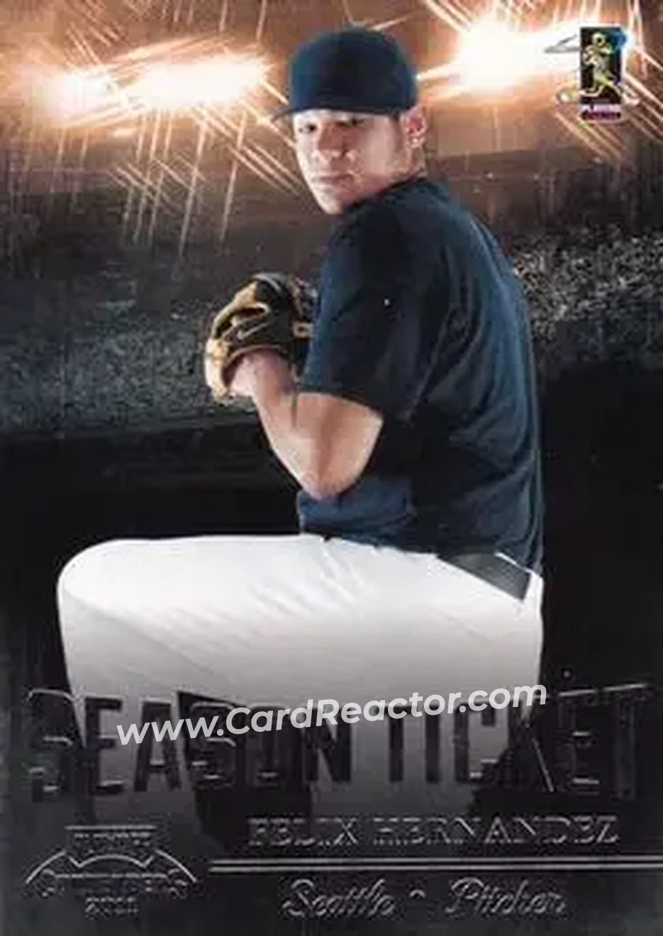 2011 Playoff Contenders #40 - Felix Hernandez - Seattle Mariners - Front 2011 Playoff Contenders #40 - Felix Hernandez - Seattle Mariners - Front