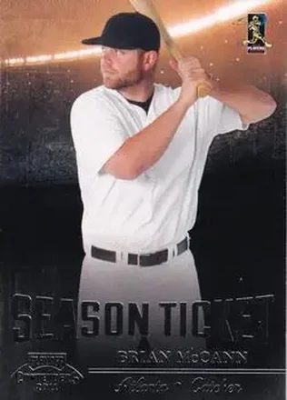2011 Playoff Contenders #48 - Brian McCann - Atlanta Braves