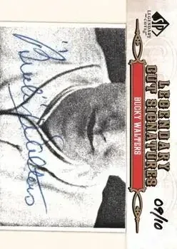 2011 SP Legendary Cuts feature card