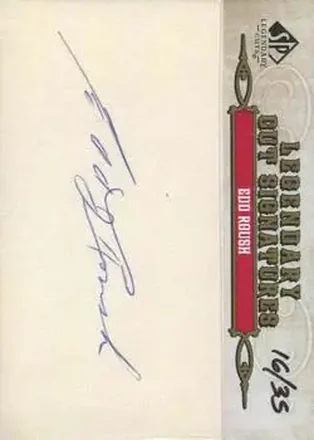 2011 SP Legendary Cuts #57 - Edd Roush