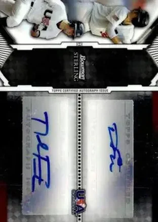 2011 Bowman Sterling - Dual Autographs #USDA-FF - Dominic Ficociello - Nolan Fontana AU, SN299 - USA - USA