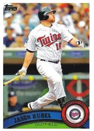 2011 Topps #4 - Jason Kubel - Minnesota Twins