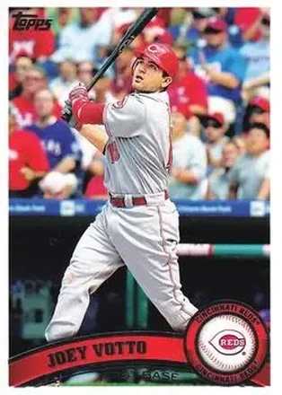 2011 Topps #5 - Joey Votto - Cincinnati Reds