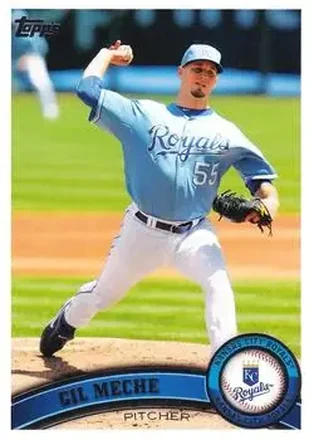 2011 Topps #9 - Gil Meche - Kansas City Royals