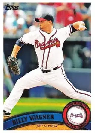 2011 Topps #13 - Billy Wagner - Atlanta Braves