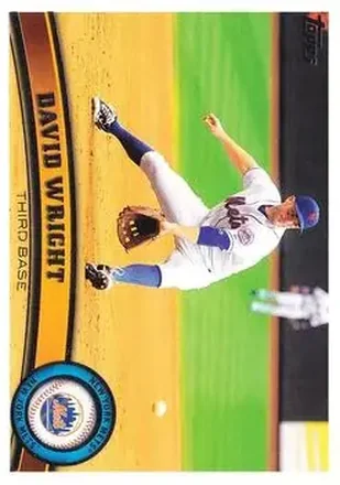 2011 Topps #15 - David Wright - New York Mets
