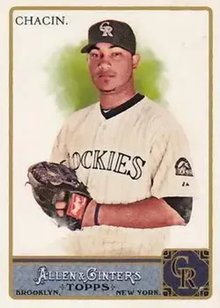 2011 Topps Allen & Ginter #4 - Jhoulys Chacin - Colorado Rockies