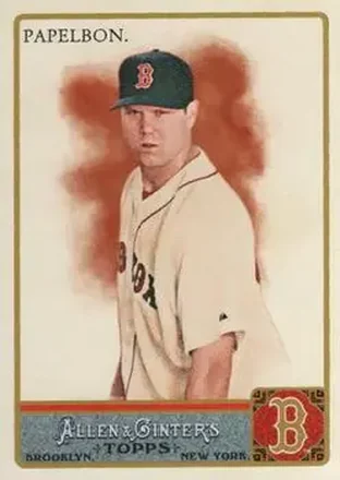 2011 Topps Allen & Ginter #17 - Jonathan Papelbon - Boston Red Sox