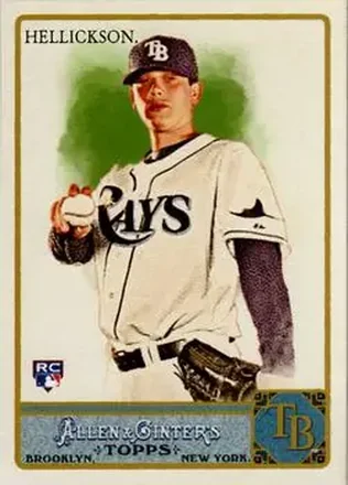 2011 Topps Allen & Ginter #20 - Jeremy Hellickson - Tampa Bay Rays