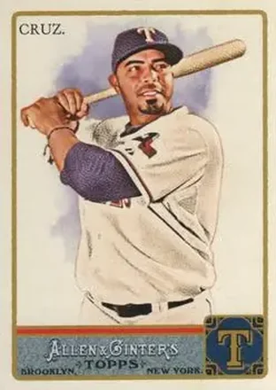 2011 Topps Allen & Ginter #25 - Nelson Cruz - Texas Rangers