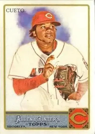 2011 Topps Allen & Ginter #29 - Johnny Cueto - Cincinnati Reds