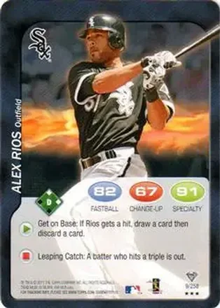 2011 Topps Attax #9 - Alex Rios - Chicago White Sox