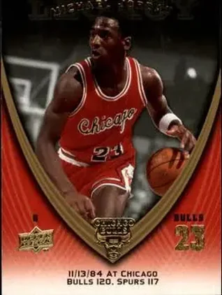 2008-09 Upper Deck Michael Jordan Legacy Collection #9 - Michael Jordan - Chicago Bulls