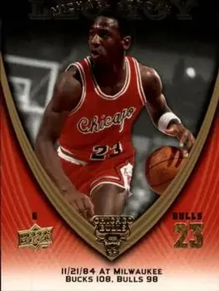 2008-09 Upper Deck Michael Jordan Legacy Collection #13 - Michael Jordan - Chicago Bulls