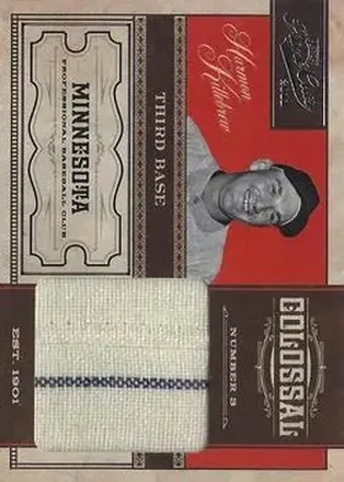 2011 Panini Prime Cuts - Colossal Materials #16 - Harmon Killebrew - Minnesota Twins