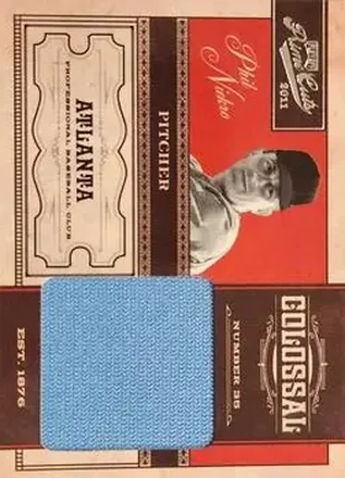 2011 Panini Prime Cuts - Colossal Materials #22 - Phil Niekro - Atlanta Braves