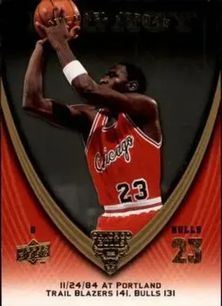 2008-09 Upper Deck Michael Jordan Legacy Collection #15 - Michael Jordan - Chicago Bulls