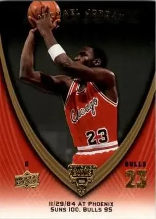 2008-09 Upper Deck Michael Jordan Legacy Collection #17 - Michael Jordan - Chicago Bulls