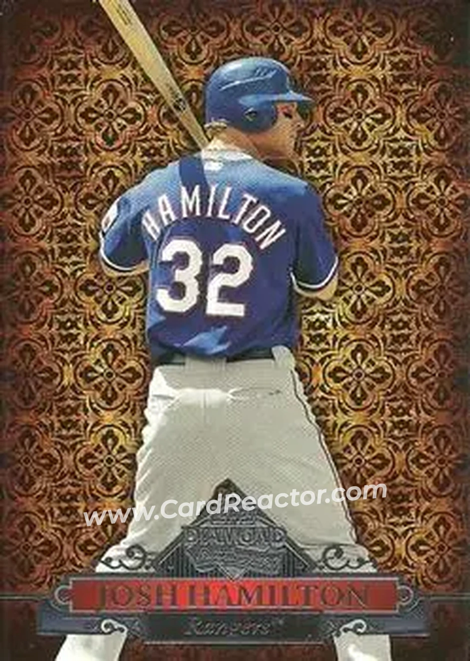 2011 Topps Diamond Anniversary HTA #HTA-5 - Josh Hamilton - Texas Rangers - Front