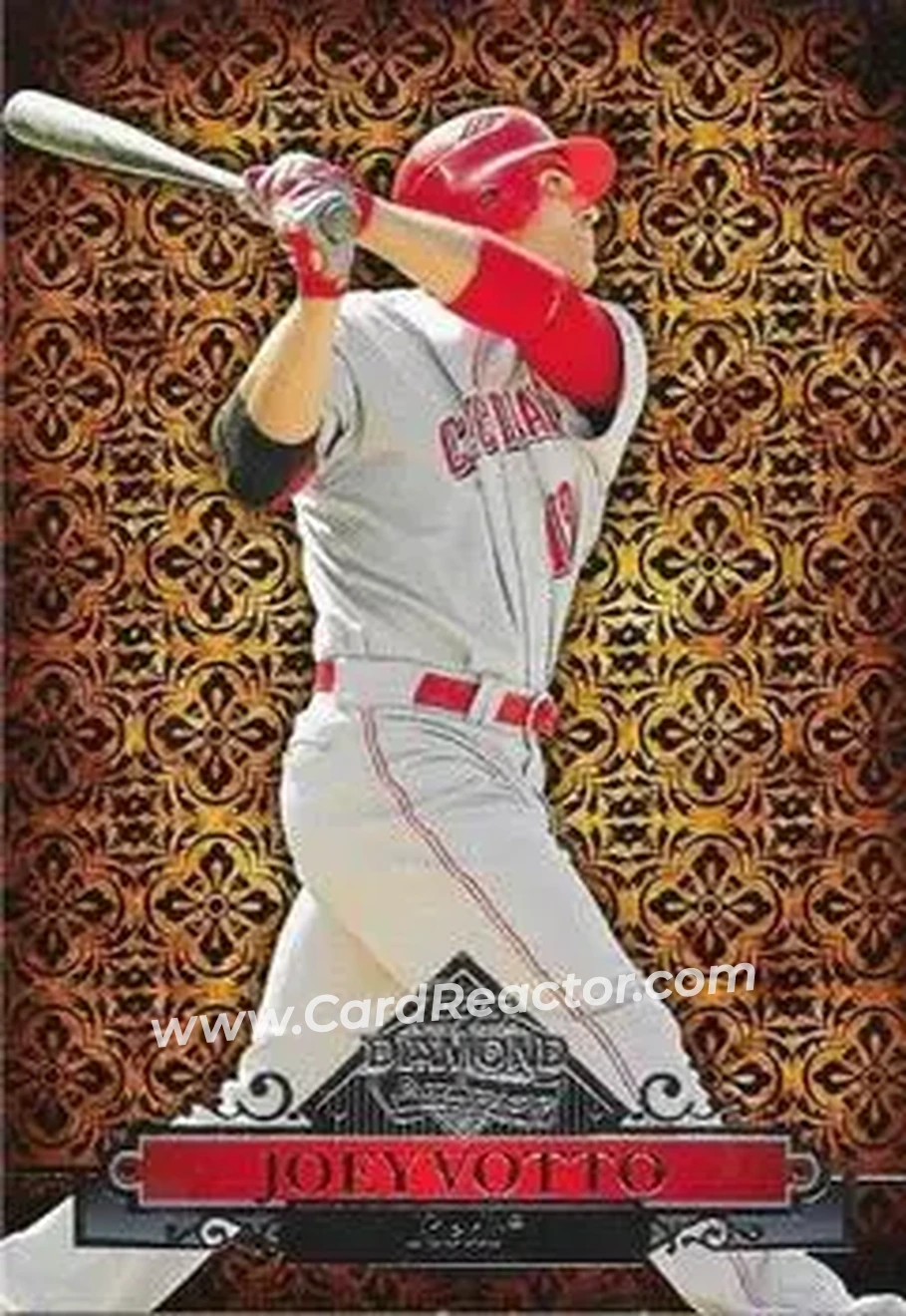 2011 Topps Diamond Anniversary HTA #HTA-9 - Joey Votto - Cincinnati Reds - Front