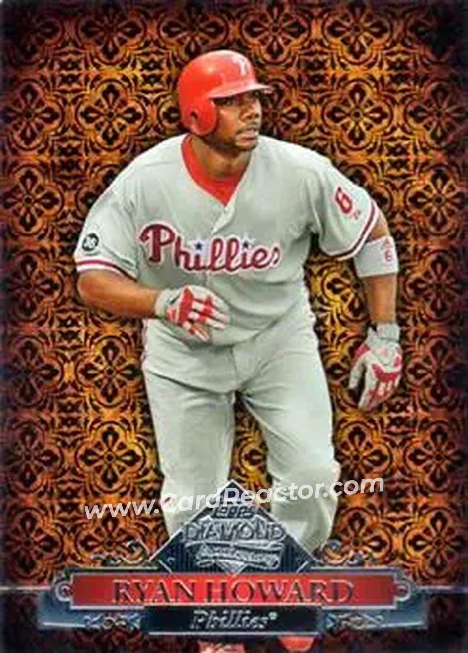2011 Topps Diamond Anniversary HTA #HTA-17 - Ryan Howard - Philadelphia Phillies - Front