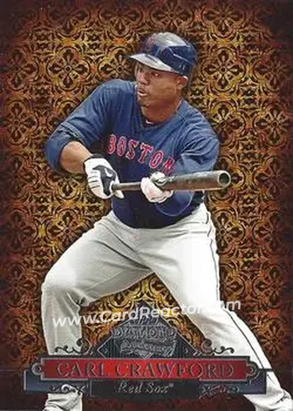 2011 Topps Diamond Anniversary HTA #HTA-19 - Carl Crawford - Boston Red Sox - Front