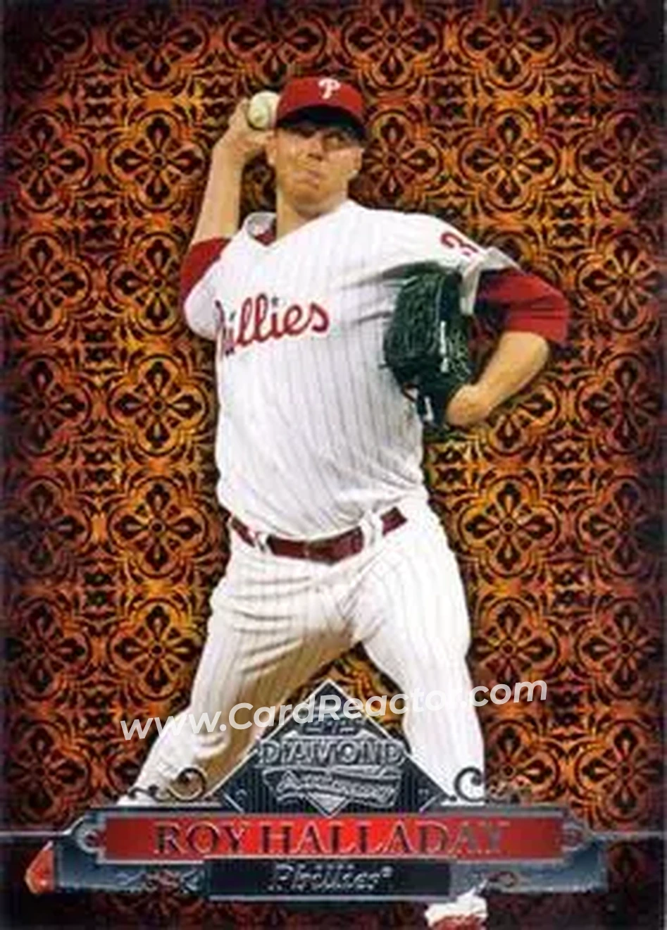 2011 Topps Diamond Anniversary HTA #HTA-21 - Roy Halladay - Philadelphia Phillies - Front 2011 Topps Diamond Anniversary HTA #HTA-21 - Roy Halladay - Philadelphia Phillies - Front