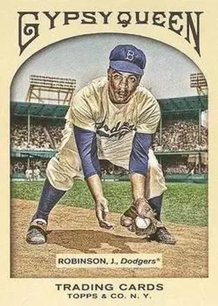 2011 Topps Gypsy Queen #4 - Jackie Robinson - Brooklyn Dodgers