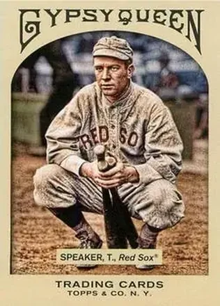 2011 Topps Gypsy Queen #5 - Tris Speaker - Boston Red Sox