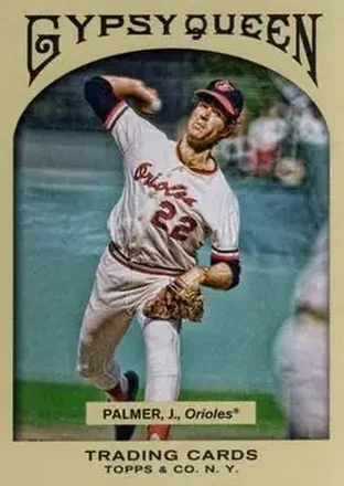 2011 Topps Gypsy Queen #7 - Jim Palmer - Baltimore Orioles